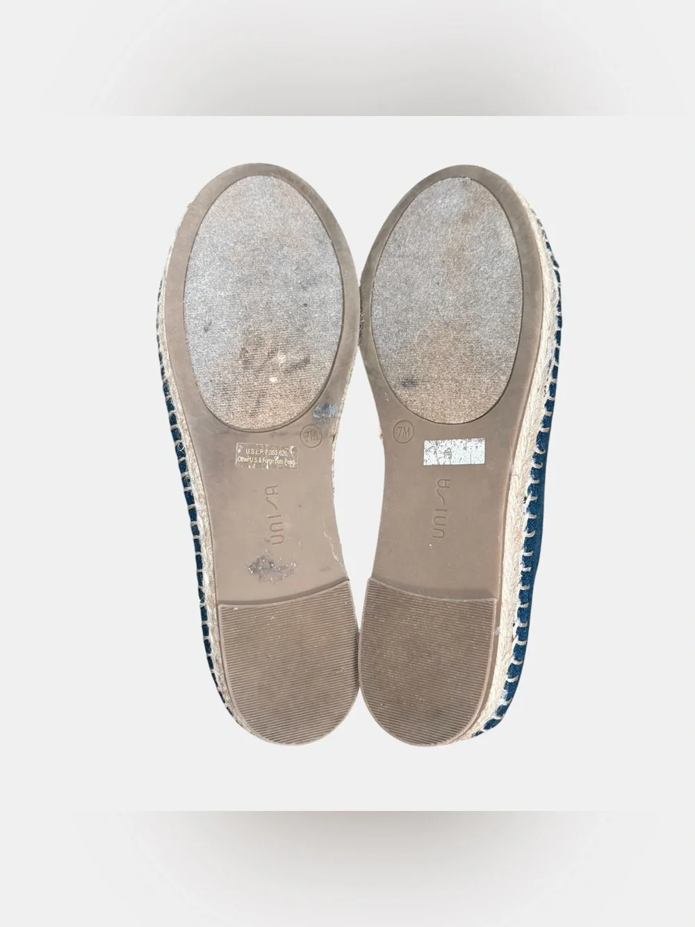 Unisa Denim Espadrille Sneakers Lace Up Casual Shoes Women's‎ 7M